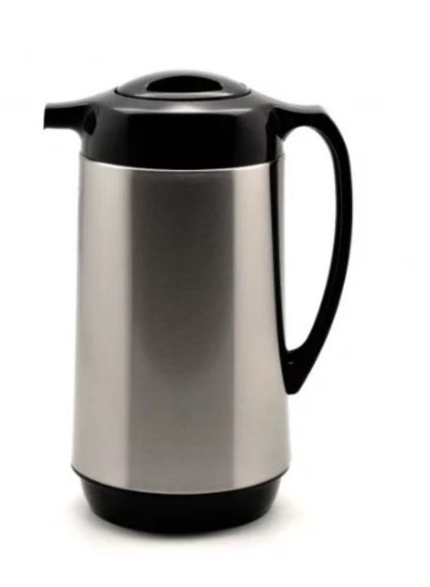 Basurrah steel tea and coffee container, capacity of 1 liter