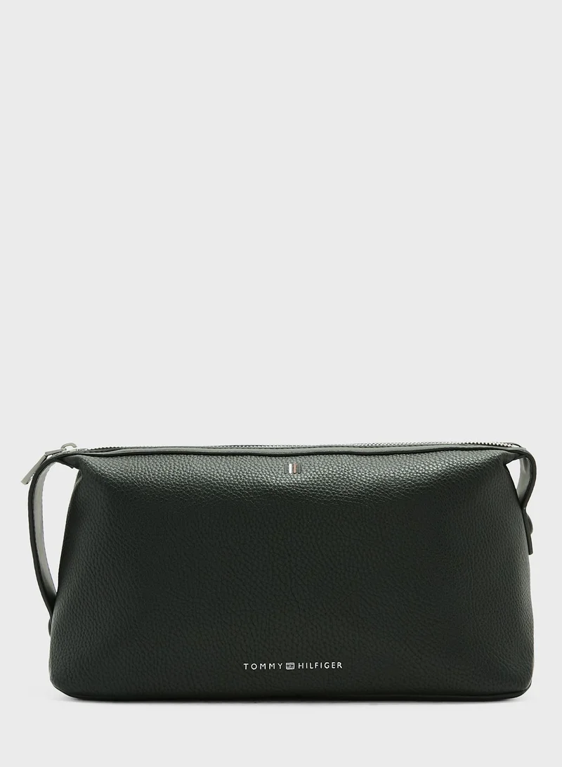 تومي هيلفيغر شعار Washbag المركزي