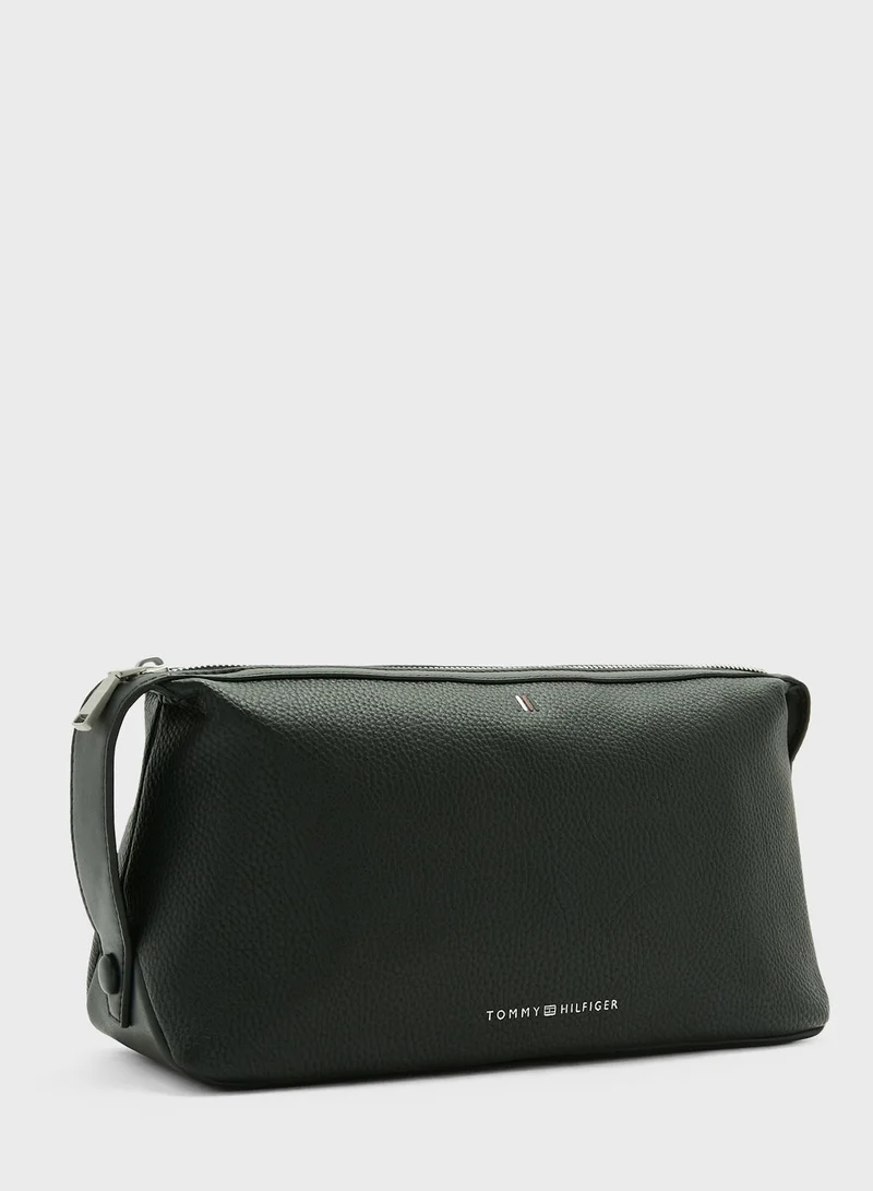 تومي هيلفيغر شعار Washbag المركزي