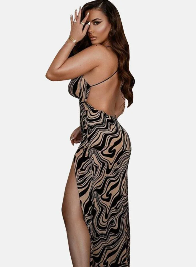 YUNIQEE Zebra Print Dress