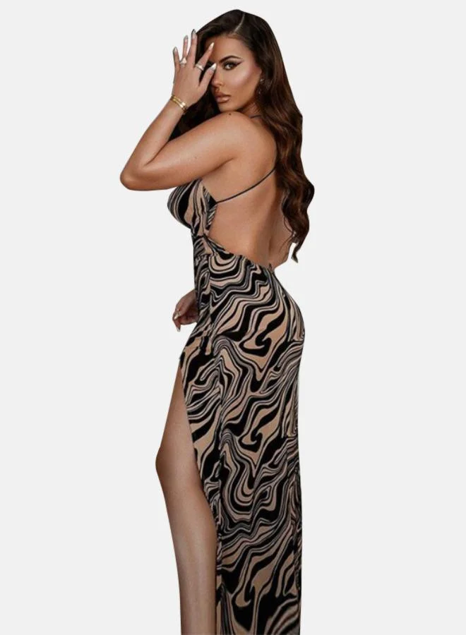 YUNIQEE Zebra Print Dress