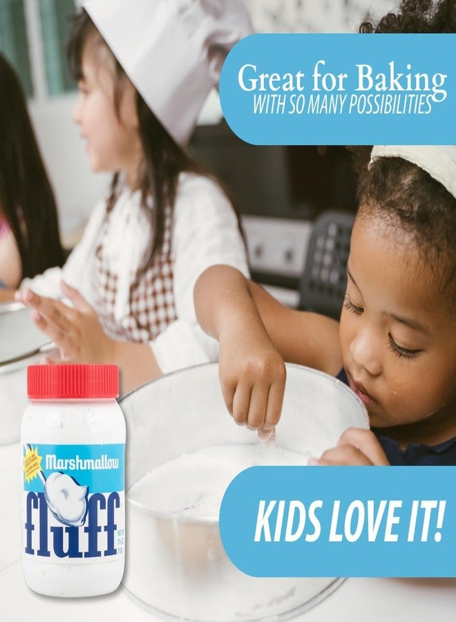 Marshmallow Fluff Fluff Marshmallow Spread, Classic Original Flavor, 16oz (Pack of 3) - Image 3