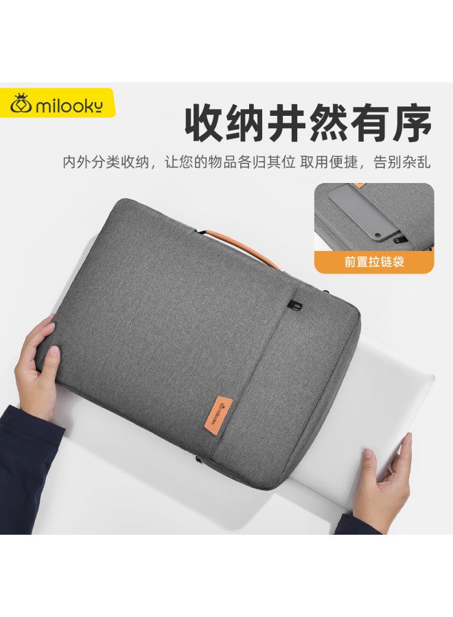 Milooky Laptop Sleeve Handbag Compatible With Huawei 13/14 Inch Lenovo Apple Macbook Computer Protective Case - Image 1