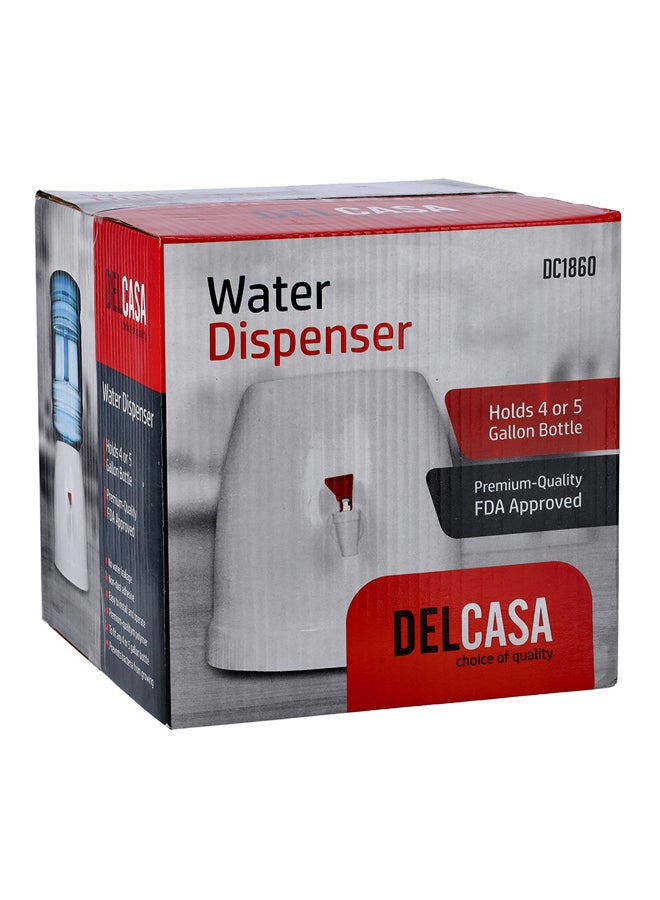 DELCASA Water Dispenser White/Red 18.92Liters - Image 4