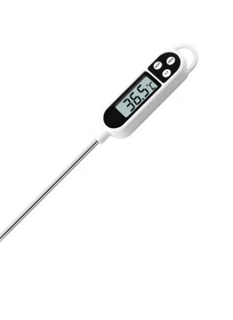 Digital Food Thermometer TP300 with Extra Long Needle, Used Compatible with Milk and Meat Cooking Tools, Instant Stainless Steel Sensor for Kitchen,Roast,BBQ