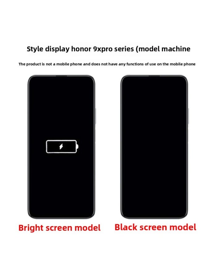 null - BA Gang Mobile Phone Model Is Suitable For Honor 8X Mobile Phone Model Honor 7X Glass Screen Bright Screen Simulation-Applicable Models:Glory 8X Purple Black Screen - Image 1