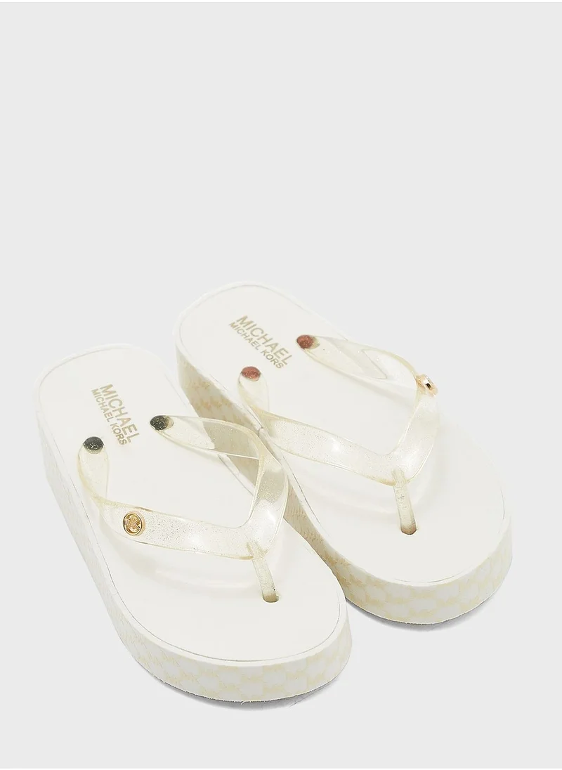 Michael Kors Youth Gage Lliena Flip Flop