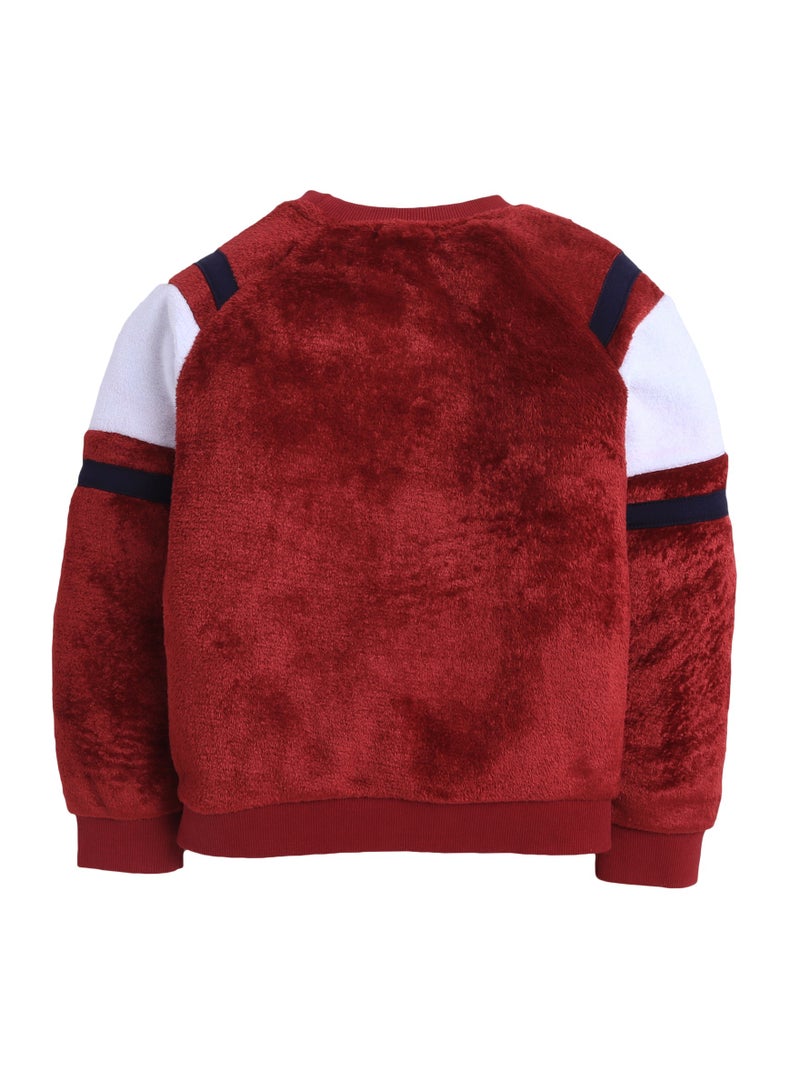 فكتور اند جين طقم سويت شيرت وبنطلون رياضي صوف للأولاد عمر - سنوات - Image 5