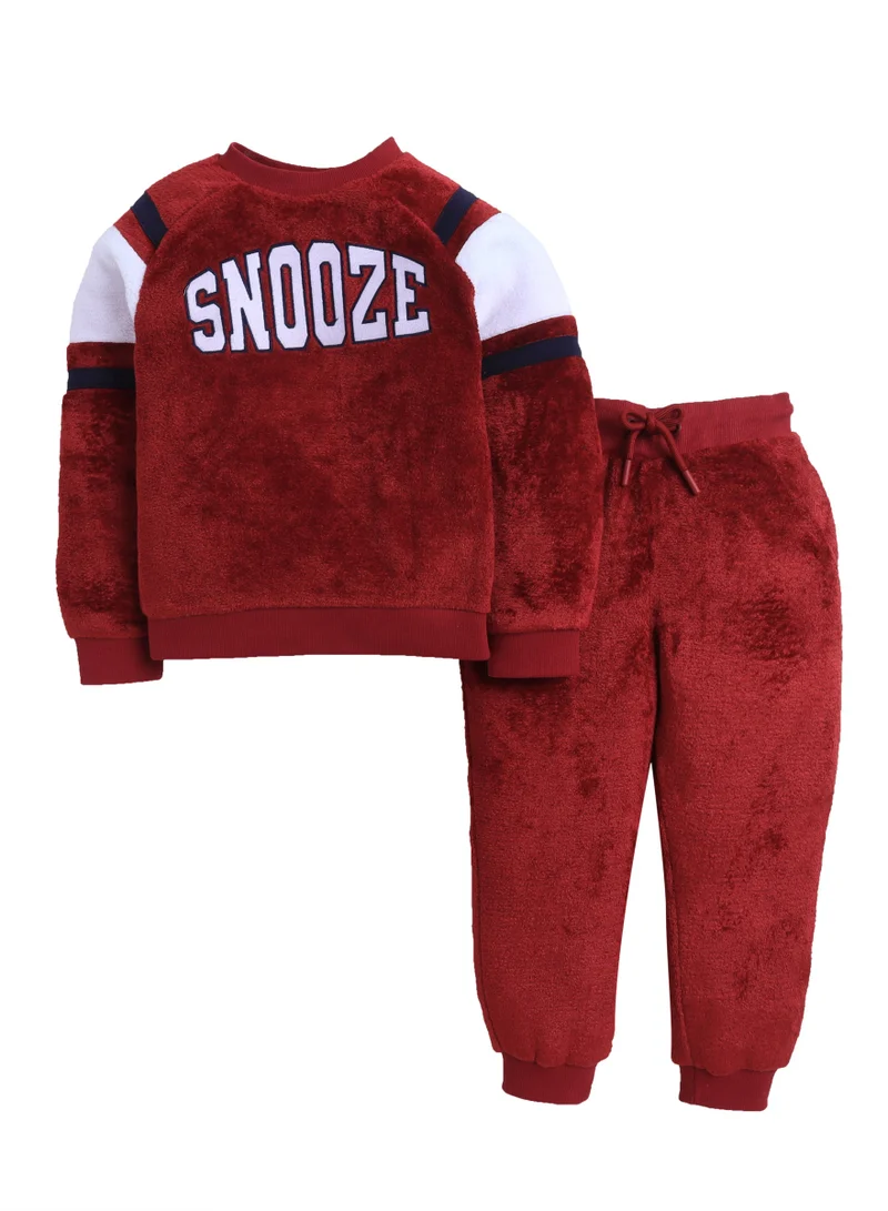 victor and jane Boys Fleece Sweatshirt &amp; Jogger Set (2–8 Years)