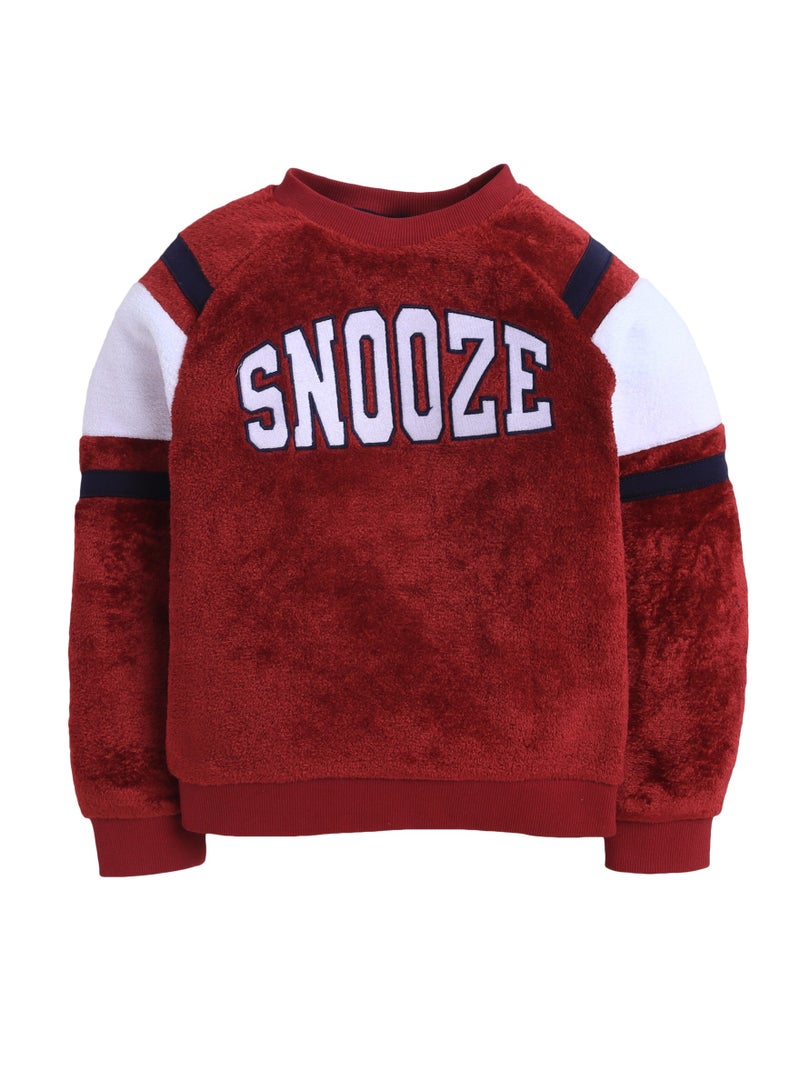 فكتور اند جين طقم سويت شيرت وبنطلون رياضي صوف للأولاد عمر - سنوات - Image 3