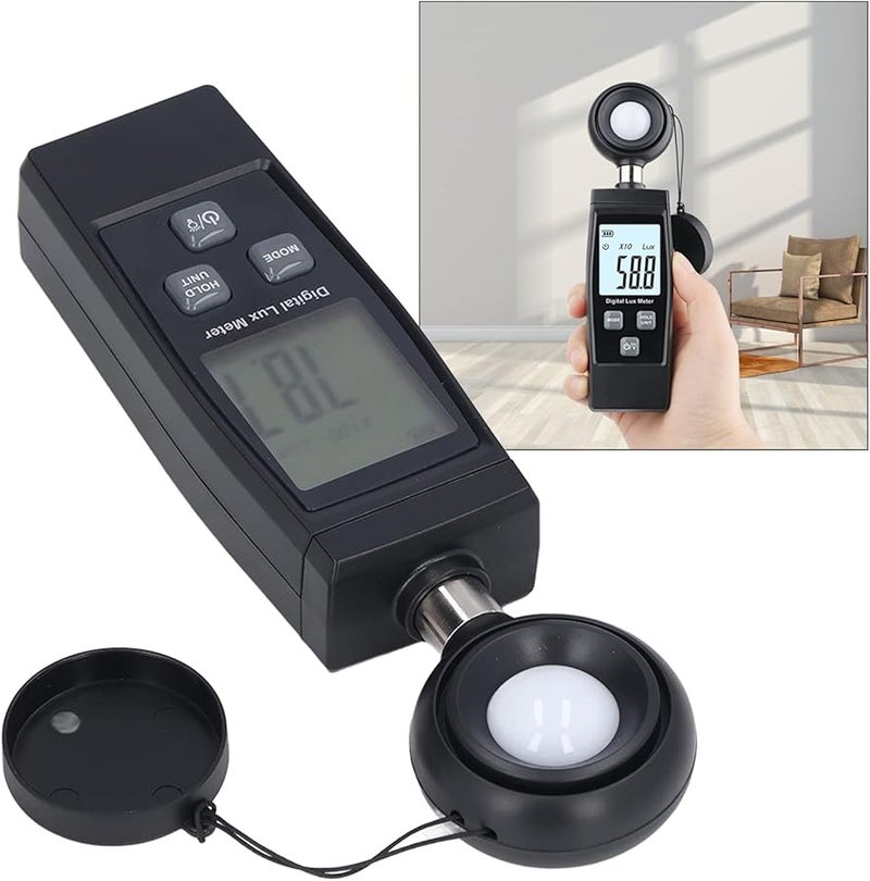 Mini Portable Light Meter 0 200000 Lx LCD Backlight Screen Accurate Industrial Measurement - Image 5