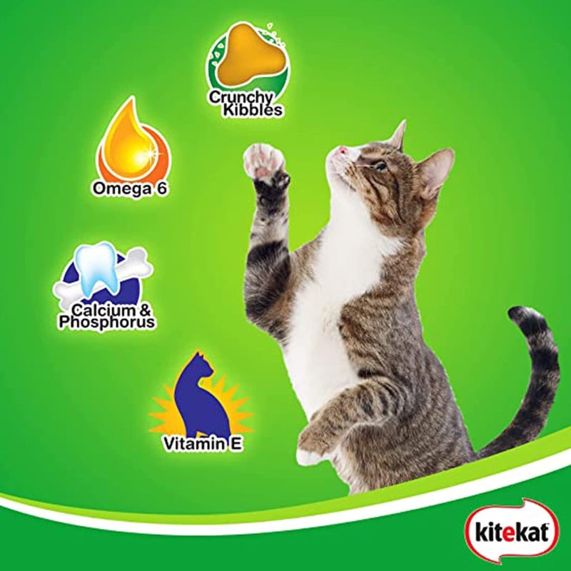 كيت كات كيتيكات ماكريل، طعام جاف للقطط، 7 كجم - Image 3