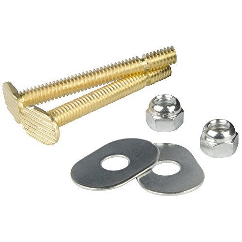 Plumb Craft PlumbCraft 8-Piece Universal SealTight Waxless Gasket Kit for Toilets, Includes Waxless Toilet Gasket Rings, Nuts, Washers, and Toilet Bolts, Ideal Toilet Repair and Installation Parts - Image 5