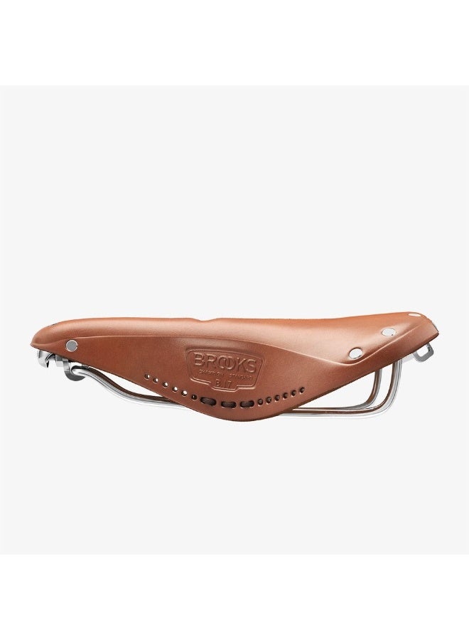 Brooks England Brooks B17 Carved Leather Saddle Honey - Image 3