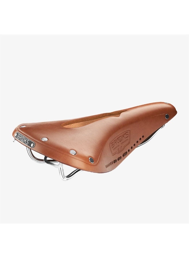 Brooks England Brooks B17 Carved Leather Saddle Honey - Image 2