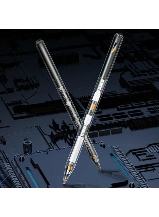 7MD قلم آيباد الذكي، قلم ستايلس قابل لإعادة الشحن بتقنية البلوتوث، قلم شحن مغناطيسي، أداة كتابة ورسم دقيقة، تصميم مقاوم لراحة اليد، حساسية الميل، قلم خفيف لمسة سلسة للاستخدام مع آيباد - Image 5