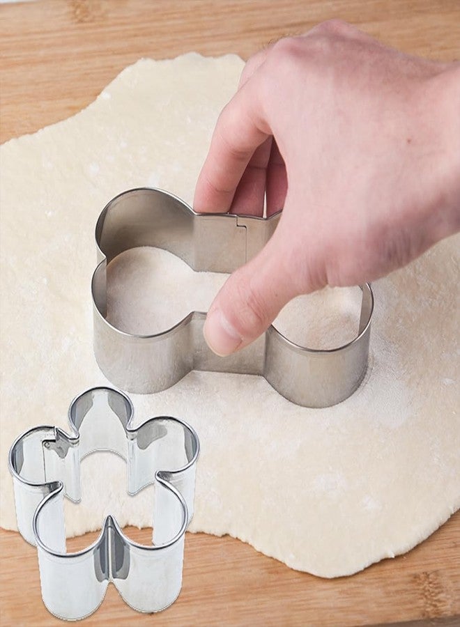 Capiant 6 PACK Flower Cookie Cutter Sturdy Cutters for Cookies Sandwiches Spring Flower Cookie Cutters Shapes Molds Dishwasher Safe Small to Large Size of 1.65",2.09",2.68‘’. - Image 5