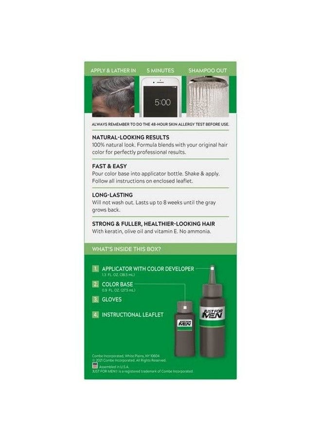 Just For Men Original Formula Haircolor Medium Brown H351 Ea Pack Of 4  - Image 3