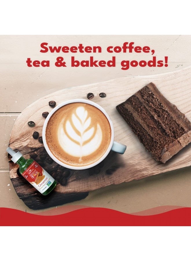 Sweet Drops Sweetleaf Stevia Liquid Sweet Drops - Cinnamon Flavored Drops, Stevia Liquid Sweetener, Zero-Calorie, Sugar-Free Syrup Alternative For Keto Coffee, Baking, Shakes, 2 Fl Oz - Image 2