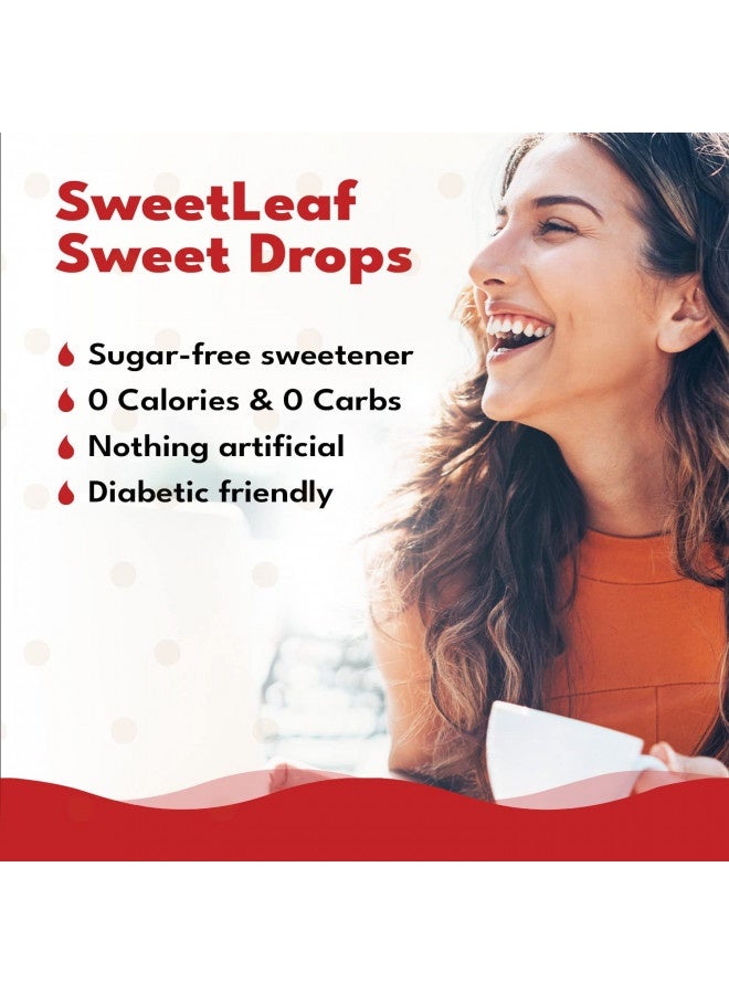 Sweet Drops Sweetleaf Stevia Liquid Sweet Drops - Cinnamon Flavored Drops, Stevia Liquid Sweetener, Zero-Calorie, Sugar-Free Syrup Alternative For Keto Coffee, Baking, Shakes, 2 Fl Oz - Image 3