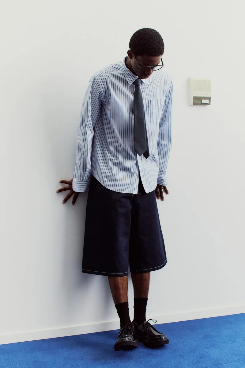 H&M Super Baggy Denim shorts