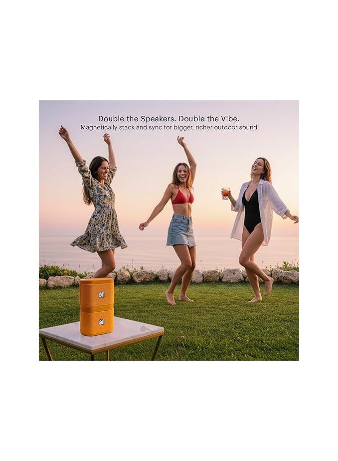 Kodak SOUNDBRIX Wireless Stack Speaker (Overload Orange) - Image 4