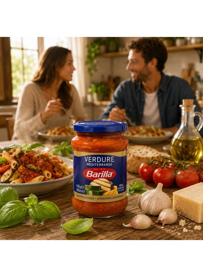 Barilla Verdure Mediterranee Vegetable Sauce 400g - Image 3