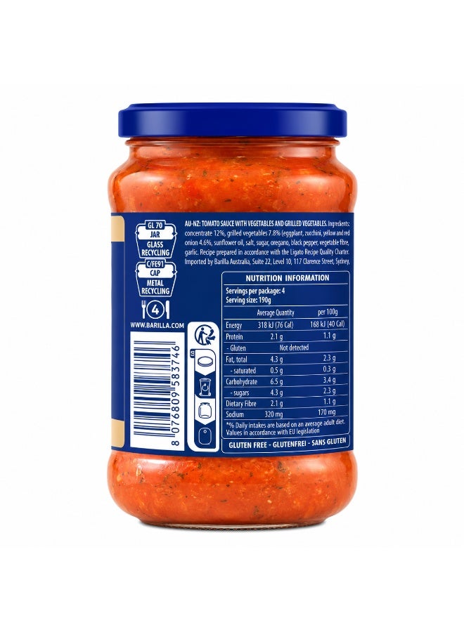 Barilla Verdure Mediterranee Vegetable Sauce 400g - Image 2