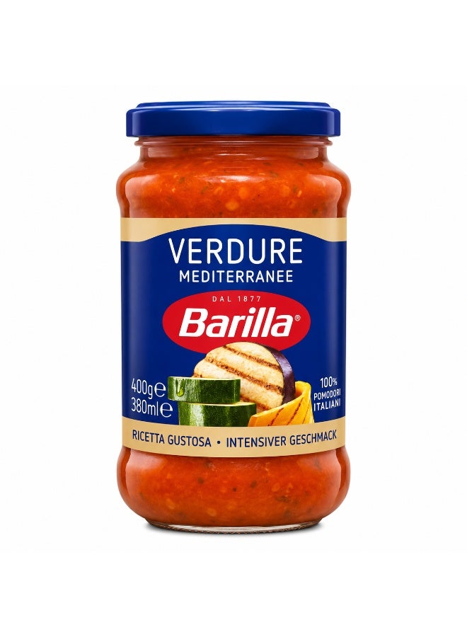 Barilla Verdure Mediterranee Vegetable Sauce 400g - Image 1