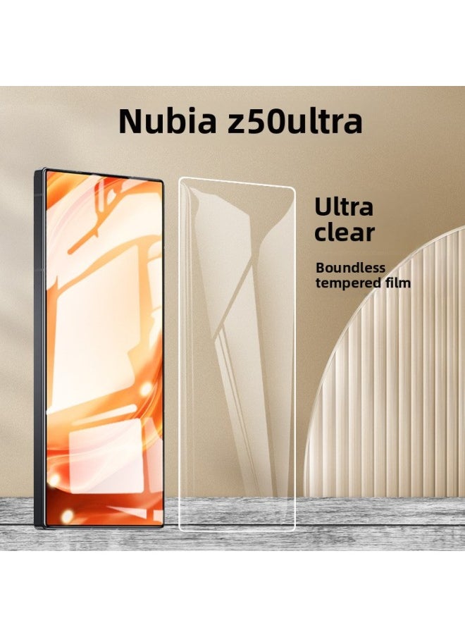 ماركة غير محددة مناسب لـ ZTE Nubia Nubian Z50Ultra Z40s فيلم مقسى Red Magic Red Devils 8s 9 9- اللون: فائق الوضوح ★ غشاء مقسى مقاوم للانفجار [عبوة من 5] - الحجم: Nubia Z50 Ultra  - Image 2