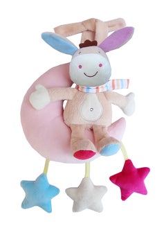 Generic Baby bed bell wind-up music bell plush stroller pendant baby toy  - Image 1