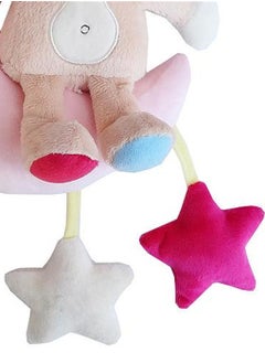 Generic Baby bed bell wind-up music bell plush stroller pendant baby toy  - Image 4
