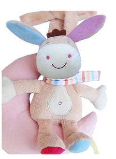 Generic Baby bed bell wind-up music bell plush stroller pendant baby toy  - Image 2