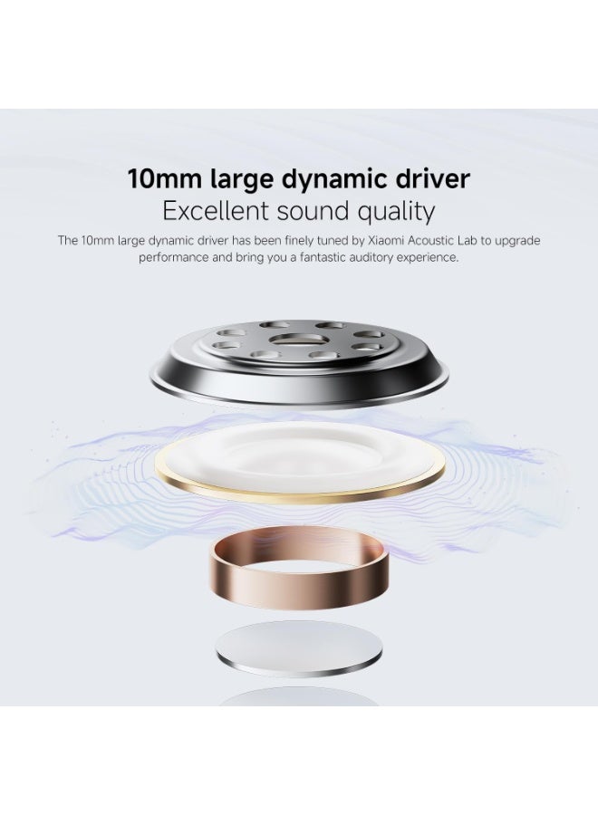 ELTRAZONE Buds 6 Play True Wireless Earbuds, White | Deep Bass Bluetooth Earphones with Long Battery Life, Fast Charging, Touch Control & Noise Reduction Mic for Clear Calls and Immersive Sound - Image 4