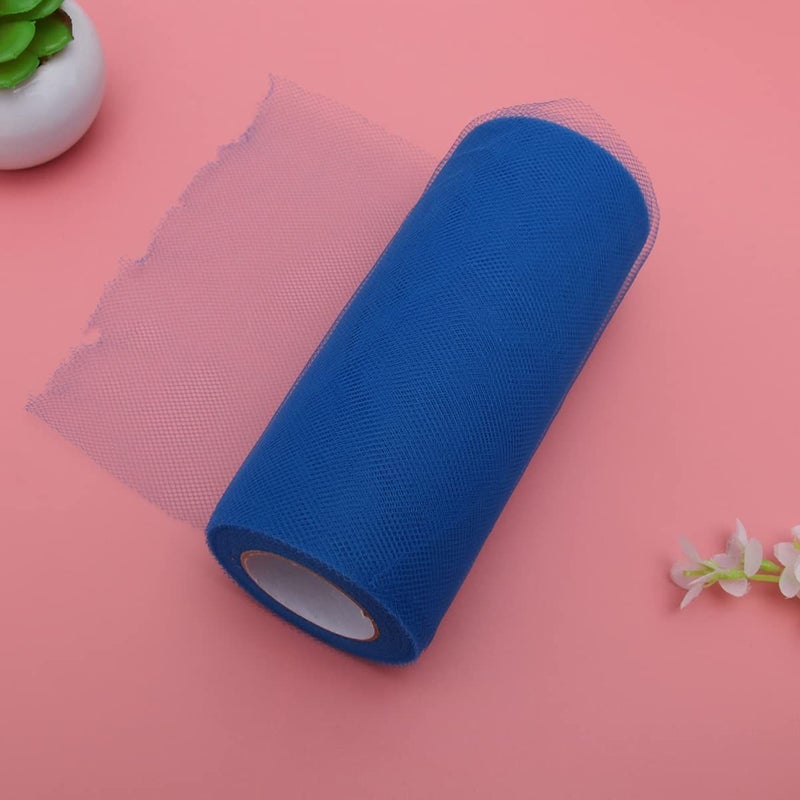 2 Pcs Dark Tulle Fabric for Wedding Decorations Party Floral Arrangements Craft Sheer - Image 3