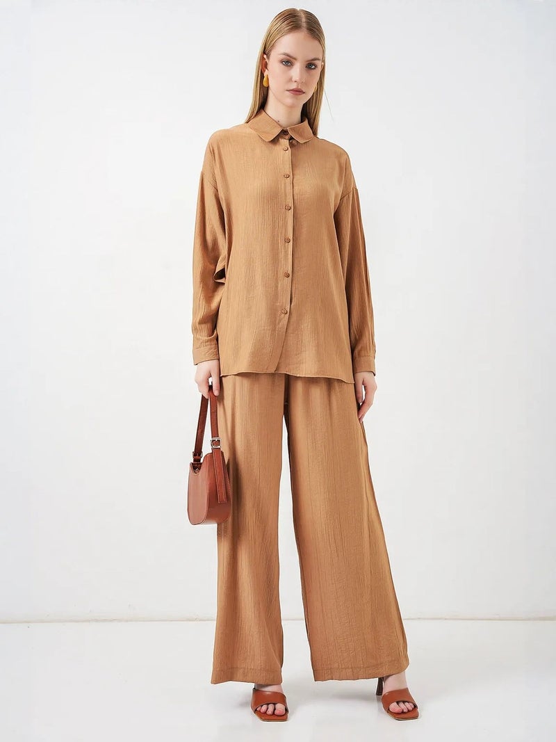 BIG DART BDART Textured Button-Up Long Sleeve Shirt - Image 2