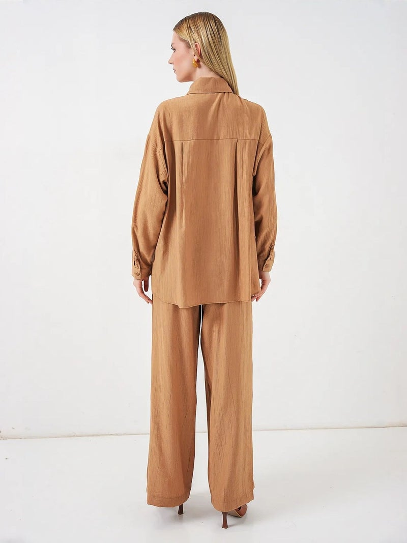 BIG DART BDART Textured Button-Up Long Sleeve Shirt - Image 5