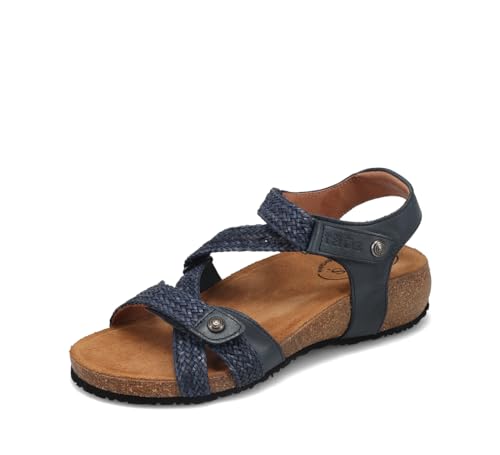 Taos Footwear Women's Trulie Navy Sandal 6-6.5 (M) US - Image 1
