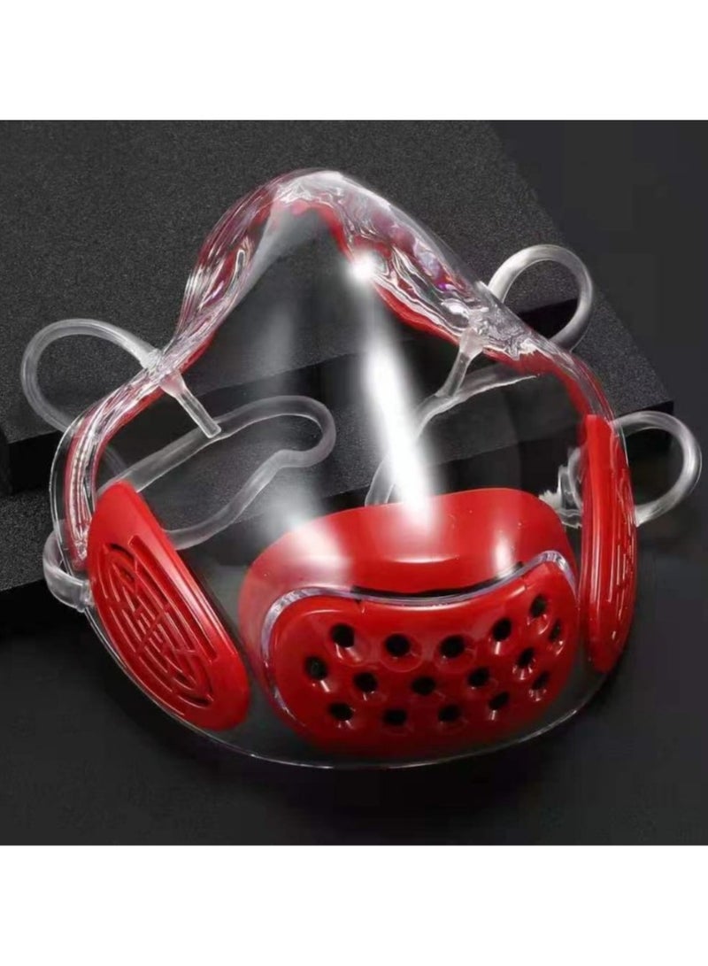 Protection Face Mask Full transparent MASK Moto Cycling Windproof Mask Dust proof Anti-wind Welding Safety Glasses ski mask  - Image 1