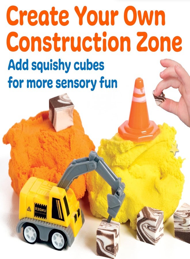 Creativity for Kids Sensory Minis Construction Kit | Cloud Clay Sensory Toy with Excavator for Kids | Easter Basket Stuffers Mess-Free, Screen-Free Travel Toy (Ages 3+) - Image 4