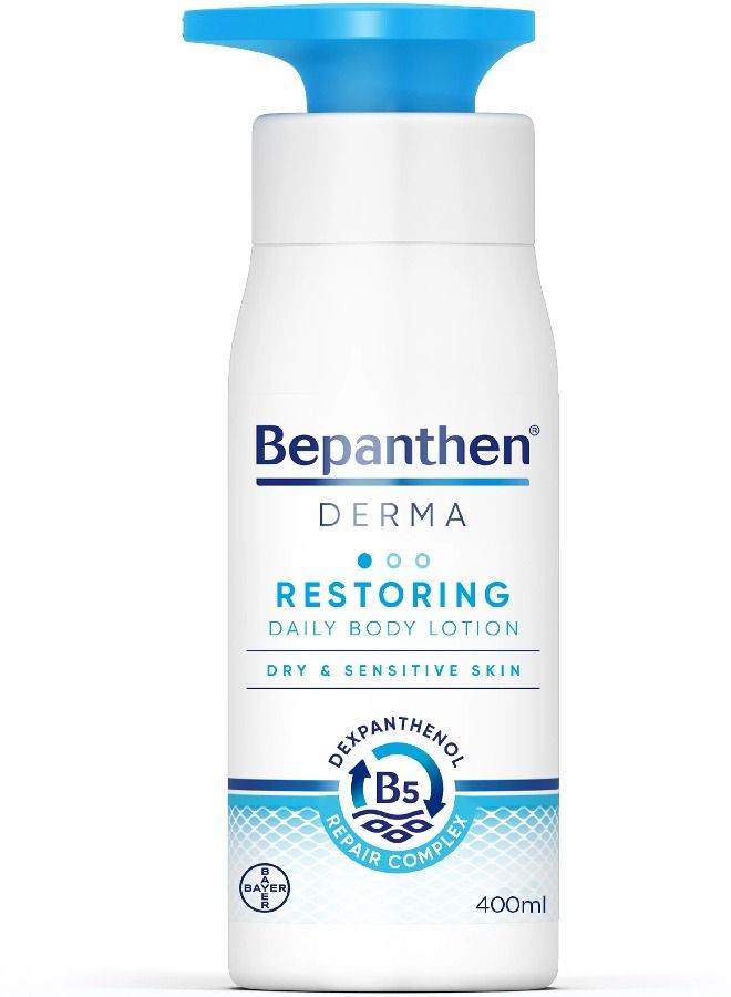 Bepanthen Derma Restoring Daily Body Lotion 400 ml Bottle - Image 1
