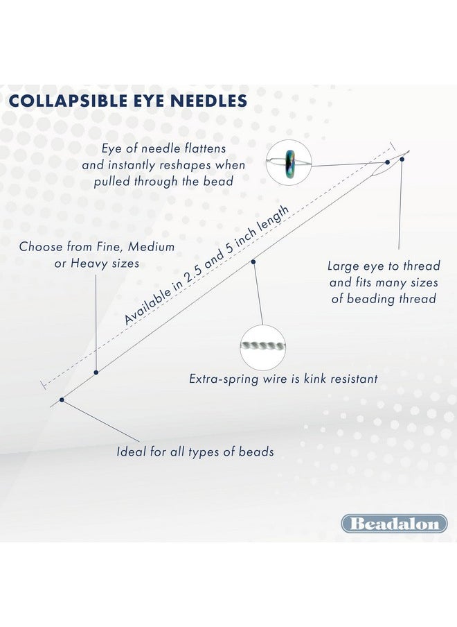 Beadalon Collapsible Eye Needles 2.5 Inch Medium - pzsku/Z231D92B0DB09115597F9Z/45/_/1724479604/a41eba84-d112-4dda-acd7-e2efc7cbb3bf