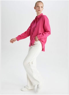 DeFacto Pocket Detail Button Down Shirt  - Image 2