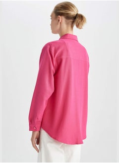 DeFacto Pocket Detail Button Down Shirt  - Image 5