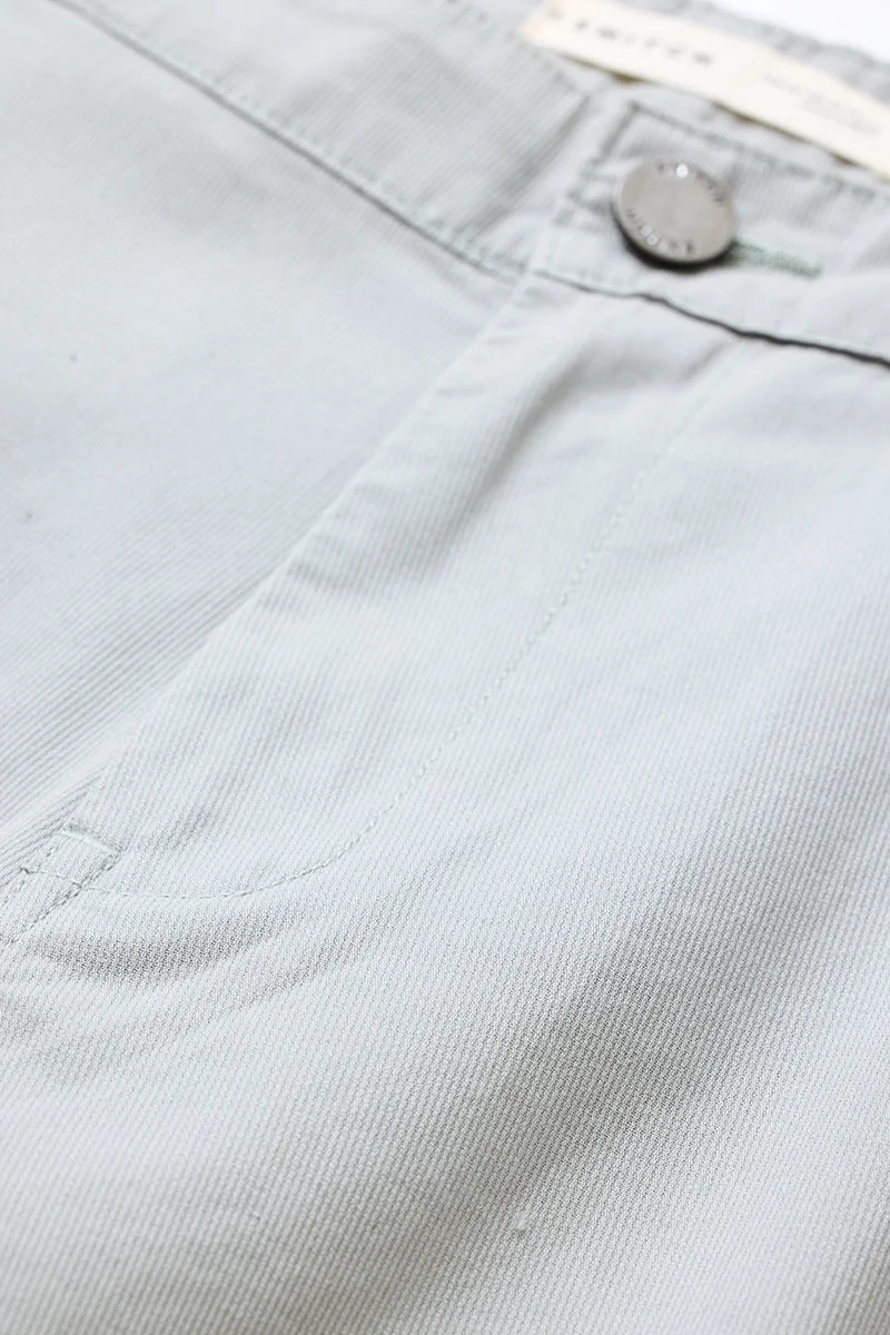 Snitch Grey Regular Fit 100% Cotton Cargo Pants for Men | Best Price UAE