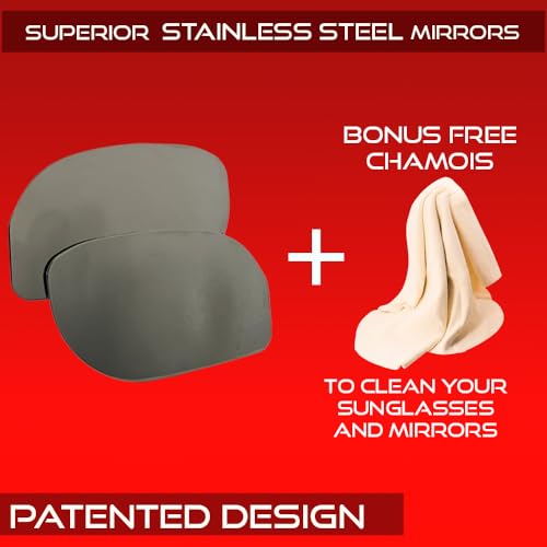 Utopicar Blind Spot Mirror Fits All Car Side Mirrors - Patented Stainless Steel Mirrors with Bigger Viewing Image - Less Fogging - Less Sun Reflection by Utopicar Car Accessories - Image 2