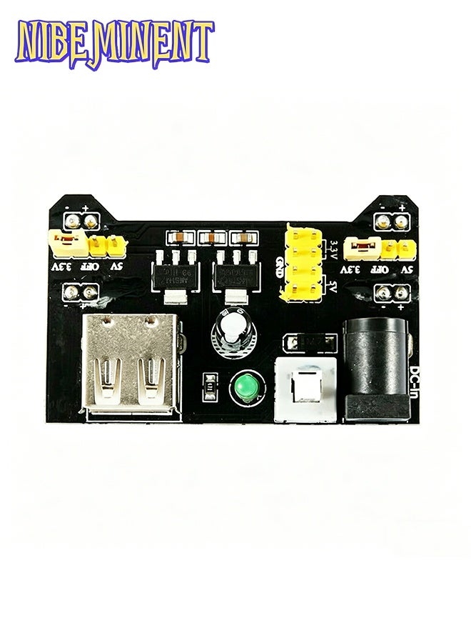 نيبمينينت مجموعة لوح خبز إلكتروني للمبتدئين 830 نقطة MB-102، متوافقة مع Arduino UNO R3، مجموعة مكونات إلكترونية، مجموعة تعليم STEM للأطفال والمراهقين والكبار - Image 5