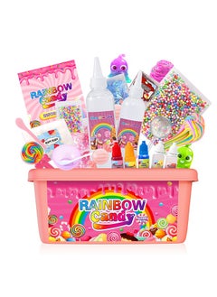 Beauenty DIY Slime Kit for Kids,Fluffy Slime Making Kit Toys for Girls -Non-Sticky & Scented to Craft Butter Slime  - Image 1