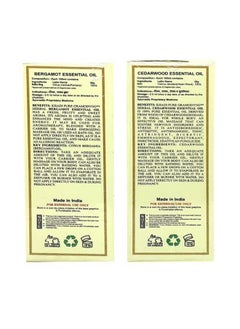 Khadi Pure Bergamot & Cedarwood Essential Oil, 15 Ml (Pack Of 2)  - Image 2
