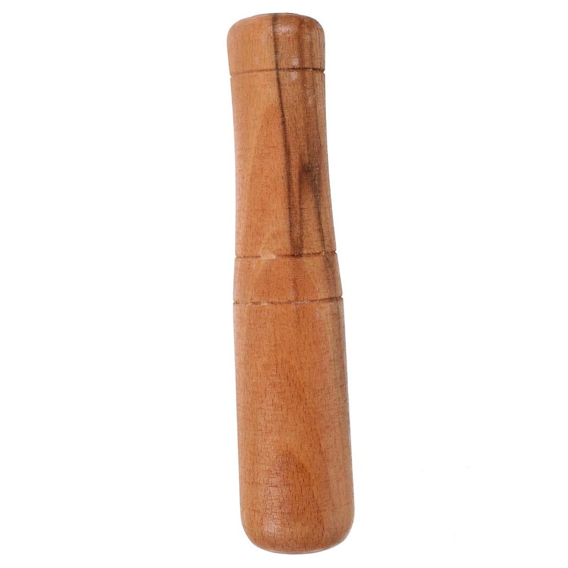 Wooden Garlic Ginger Pestle Ergonomic Spice Crusher Kitchen Tool for Home Chefs - Image 2